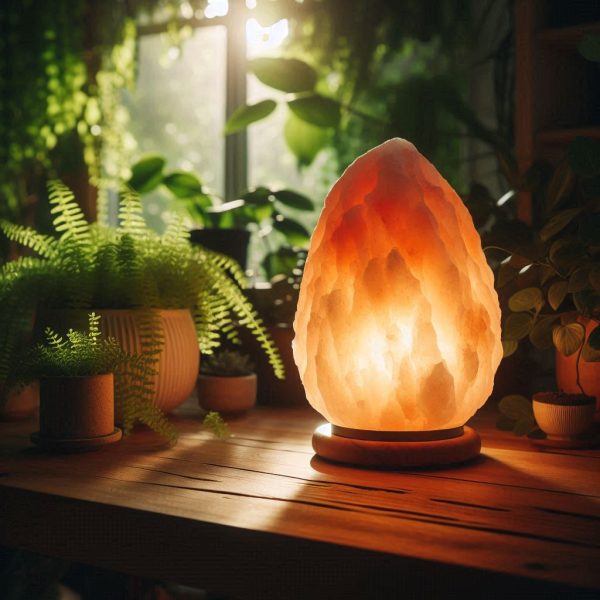 Himalayan Salt Crystal Light - Natural Air Purifier Lamp